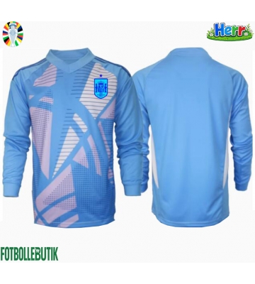 Spanien Målvakt Hemmatröja EM 2024 Långärmad